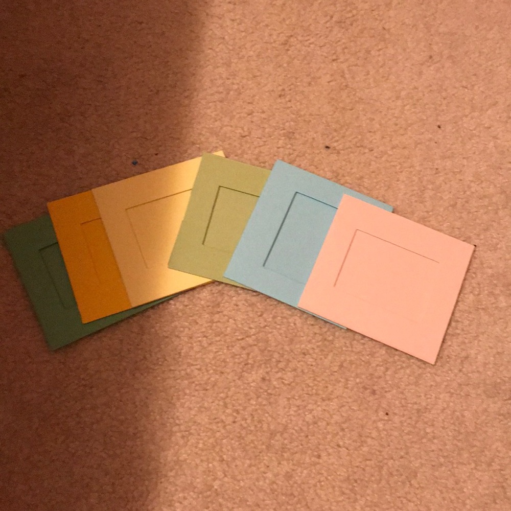 I’m selling polaroid paper holders